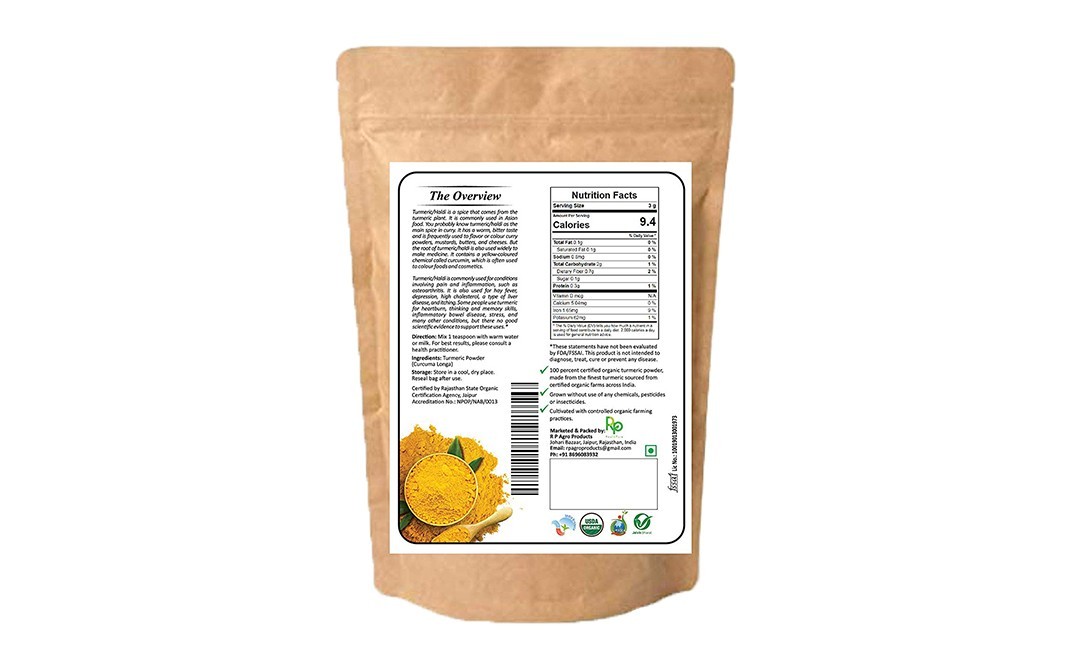 Qzine Turmeric Powder    Pack  100 grams